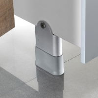 Paraline Pure 100mm Silver Grey Pedestal Leg for MFC & HPL Cubicles