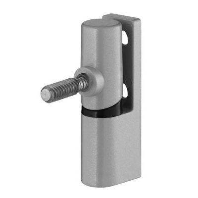 Satin Anodised Inward 18mm Cubicle Door Hinge (MFC & HPL)