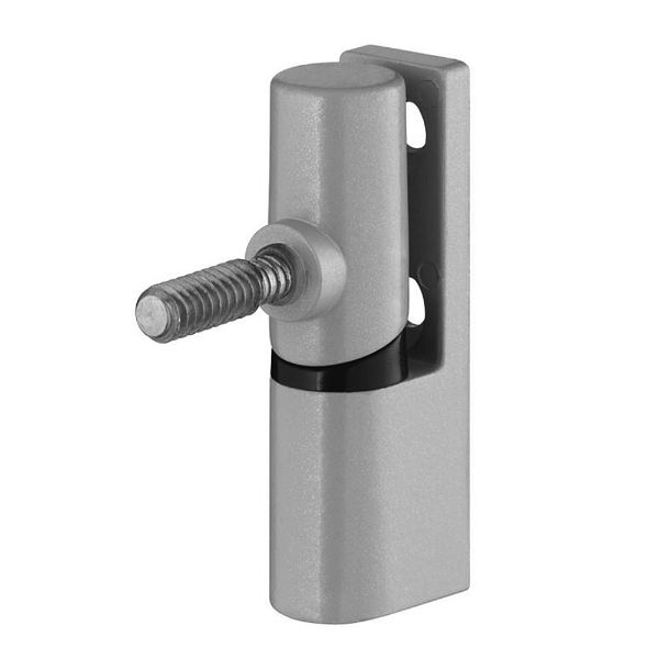 Satin Anodised Inward 18mm Cubicle Door Hinge (MFC & HPL)